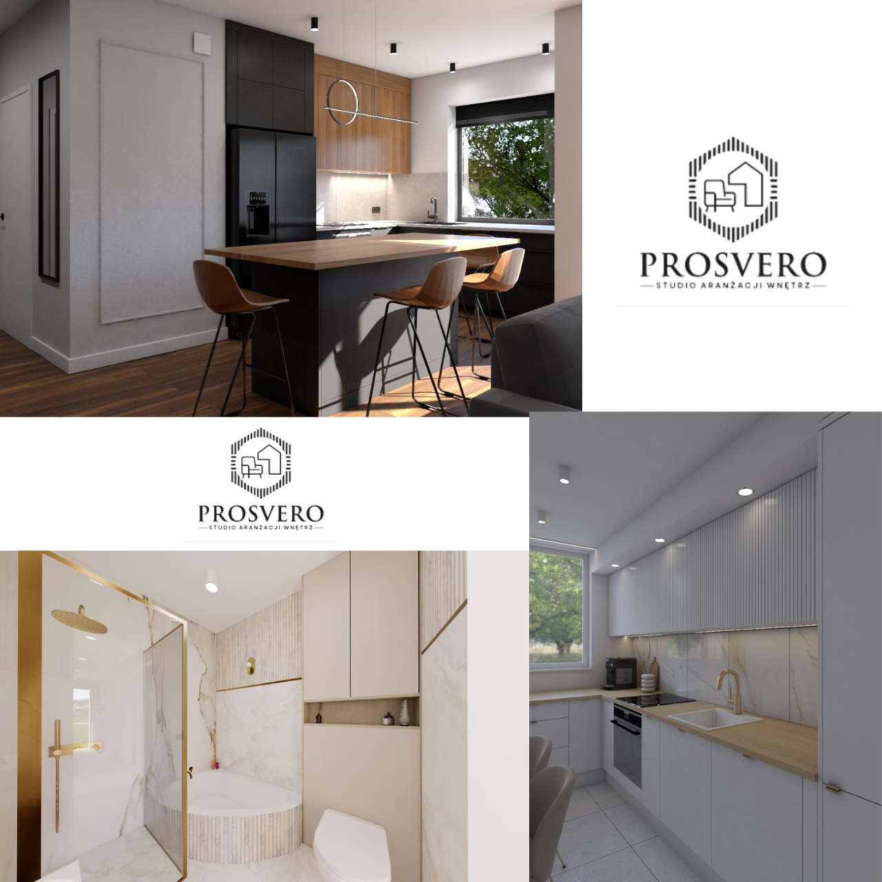 Projekt wnętrz domu jednorodzinnego Konstancin Jeziorna